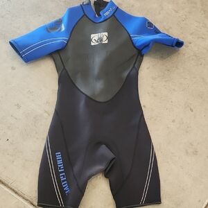 Body Glove Mens Swim Rashguard - Blue and Black